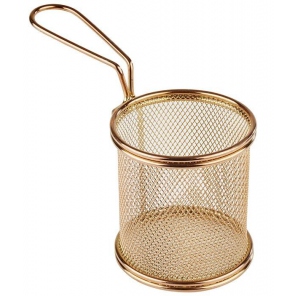 Edelstahl Friteusenkorb...