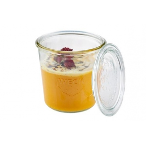 Weckgläser mit Deckel, 0,58L, APS 82347