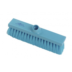 Blue sweeping brush, soft bristles, Hillbrush B1731B