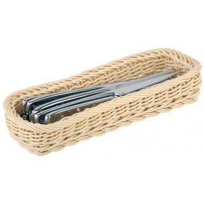 Plastic cutlery basket...