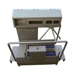 Hygiene-Station, Wasch- und Desinfektionsgerät für Hände und Sohlenreinigung WH214