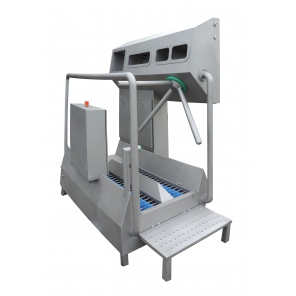 Hygiene-Station, Wasch- und Desinfektionsgerät für Hände und Sohlenreinigung WH214