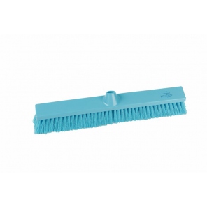 Blue sweeping brush, medium-stiff bristles, Hillbrush B1657B