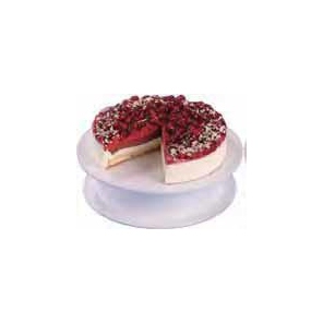 Taca PATERA okrągła biała na tort/ciasta fi 32 cm, 50002.43061
