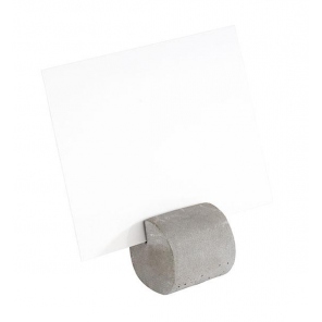 Buffetständer für Etiketten, Beton, H 3 cm, Set 4 Stk., APS 71492