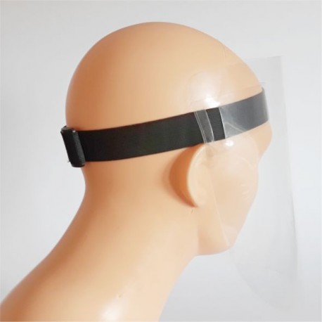 Przyłbica maska ochronna na twarz z regulowaną gumką