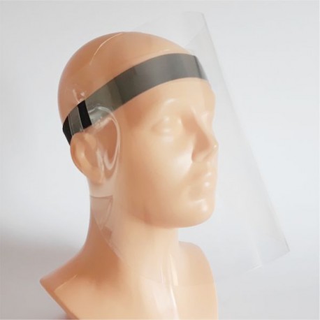 Przyłbica maska ochronna na twarz z regulowaną gumką