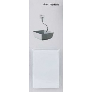 Set 10 Etiketten 7,7x5,2 cm, APS 11879