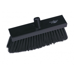 Black brush for outdoor use, stiff bristles, Hillbrush B757BLK