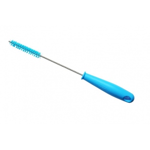 Blue pipe brush, medium-stiff bristles, Hillbrush T831B