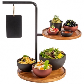 Retro-Etagere zweiteilig IRON