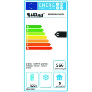 Bäckereikühlschrank Rilling Linia 690, -2/+12°C, AHK MN069 BW01