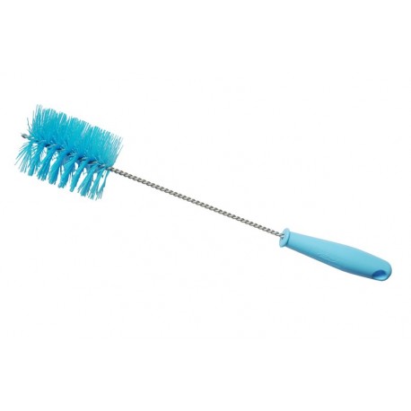 Blue pipe brush, medium stiffness bristles, Hillbrush T835B