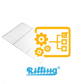 Rost Rilling Edelstahl GN 2/3 325x430mm, A700 119