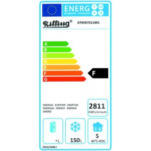 Tiefkühltisch KT Rilling GN 1/1, mit Platte, AKT EK721 1601