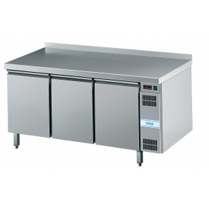 Bäckereikühltisch EN 400x600 Rilling, mit Stahlplatte, AKT EK834 6601