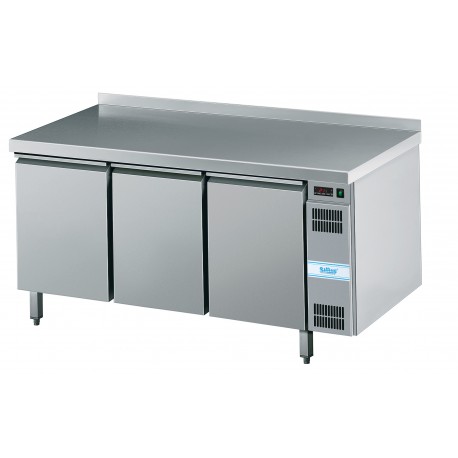 Stół chłodniczy piekarniczy EN 400x600 Rilling, z blatem stalowym,  AKT EK834 6601