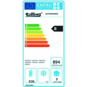 Bäckereikühltisch EN 400x600 Rilling, mit Stahlplatte, AKT EK834 6601