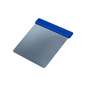 Schaber Metall mit Griff rechteckig 12x11,5 cm, 30002.47031