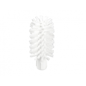 White pipe brush with a plastic handle, Hillbrush B1529/75W
