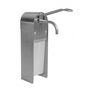 Ellenbogenspender Seife Edelstahl 1L, WH189