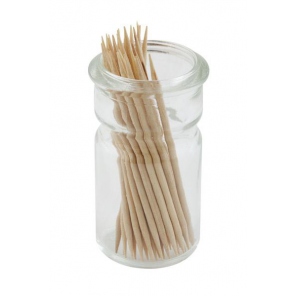 Glass container for toothpicks, 2 pieces, APS 40463.