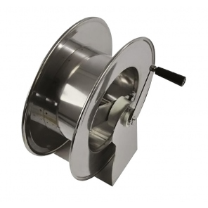 Handhaspel Edelstahl für Schlauch 3/4