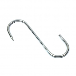 S-hook for hanging meat,...