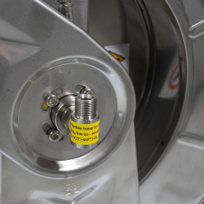 selbstauslösende Handhaspel Edelstahl