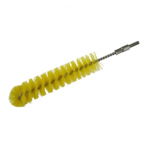 Yellow pipe cleaning brush attachment, Hillbrush T962Y