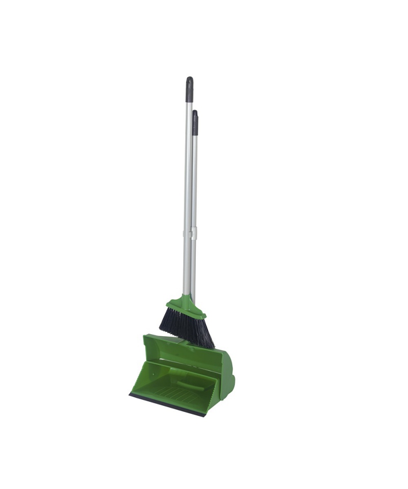 Angle broom with lightweight dustpan Wamma