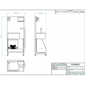 Hand- und Sohlenhygienestation WH143 WH144
