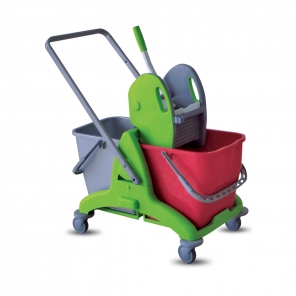 Servierwagen mit zwei Eimern 25L