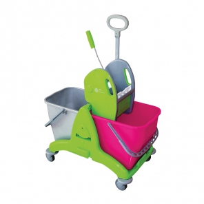 Servierwagen mit zwei Eimern 25L