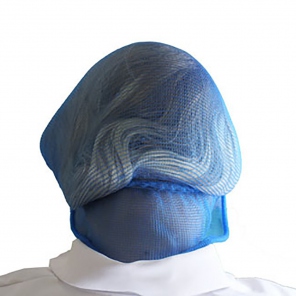 Hairnet with neck guard...