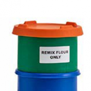 Selbstklebeetikett für bedruckte Behälter und Kästen LB.00.