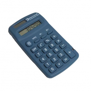 Detectable pocket calculator