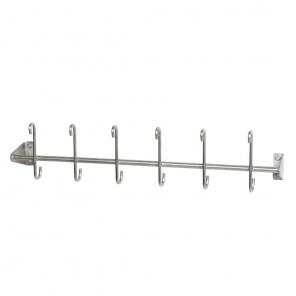 Apron hanger with single hook