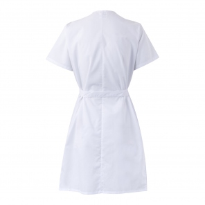 Laborkittel weiß gebunden