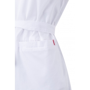 Laborkittel weiß gebunden