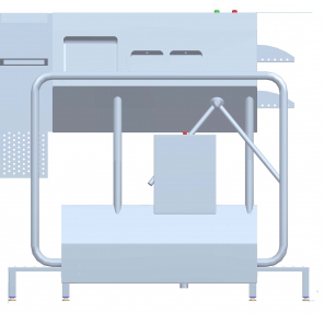Hygiene-Station, Wasch- und Desinfektionsgerät für Hände und Sohlenreinigung WH214
