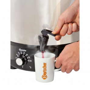 Hot water dispenser for mulled wine, Bartscher item no. 200057