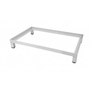 Hilfstisch Edelstahl für Eurokisten E2