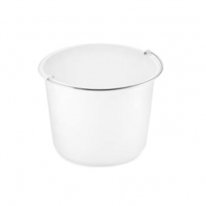 Bucket with Scale, White,...