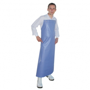 Wasserdichte Schürze, blau...