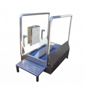 Durchlauf-Sohlenreinigungsgerät zweifach WH022