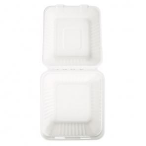 Einweg-Box Organic Lunchbox „Hamburger“ 41218