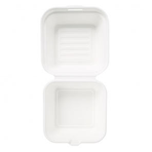Organic Lunchbox „Hamburger“ | Zuckerrohr 41215