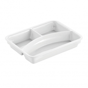 rechteckige Porzellan Teller 3/3, 2Stück, 41002.02000