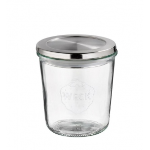Glass containers with lids,...